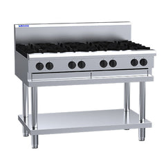 LUUS LUUS Professional 8 Burner Cooktop 1200mm - CS-8B