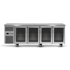 Skope ReFlex 526L 4 Glass Door Underbench Fridge RF7.UBR.4.GD