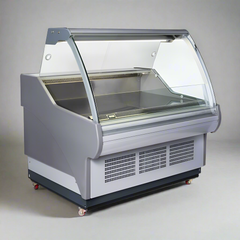 Bromic Bromic Curved Glass Deli Display Fridge 1330mm DD1250CG-NR