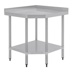 Vogue 600mm Stainless Steel Corner Table