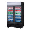 Polar 950L G-Series Upright Hinged Door Display Cooler with Light Box