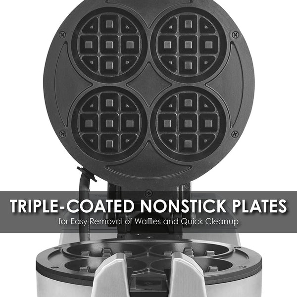 Waring Commercial Double Belgian Waffle Maker WW200K - Ice Group Waring Commercial Double Belgian Waffle Maker WW200K - Ice Group