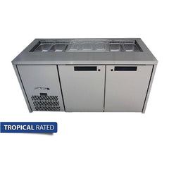 Williams Williams 2 Door Stainless Steel Under Counter Fridge - HO2USSBA