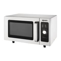Apuro Apuro Light Duty 1000W Manual Commercial Microwave 25Ltr