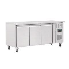 Polar Polar 417L U-Series 3 Door Undercounter Fridge Stainless Steel