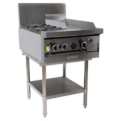 GARLAND GF SERIES 600MM 2 BURNER. 300MM GRILL TOP GF24-2G12T-NG - icegroup hospitality superstore