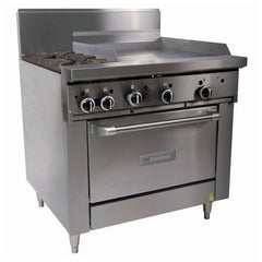 Garland Garland 2 Open Top Burners, 600mm Griddle, GF36-2G24R NG