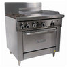 Garland 2 Open Top Burners, 600mm Griddle, GF36-2G24R NG