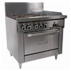Garland 4 Open Top Burners, 300mm Griddle, GF36-4G12R NG