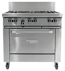 GARLAND RANGE 6 OPEN BNR CONVECTION OVEN NG GFE36-6C-NG - icegroup hospitality superstore