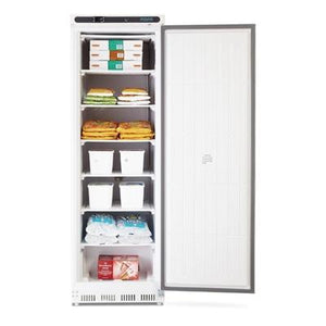 Polar Single Door Upright Freezer 365L White - icegroup hospitality superstore