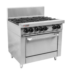 Trueheat Trueheat RC Series 6 Burner Gas Oven RCR9-6-NG