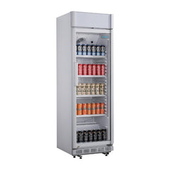 Polar Polar C-Series Upright Display Cooler with Light Box 346Ltr