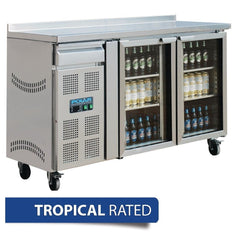 Polar Polar 366L U-Series Double Door Premium Bar Fridge