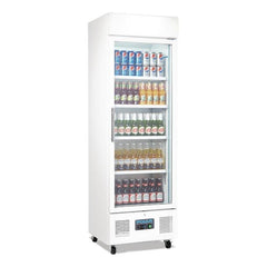 Polar Polar 350L G-Series Upright Display Fridge White - DM076-A