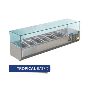 Polar Refrigerated Servery Topper 1500mm - icegroup hospitality superstore