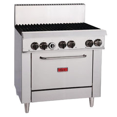 Thor 6 Burner Natural Gas Oven Range TR-6F - icegroup hospitality superstore