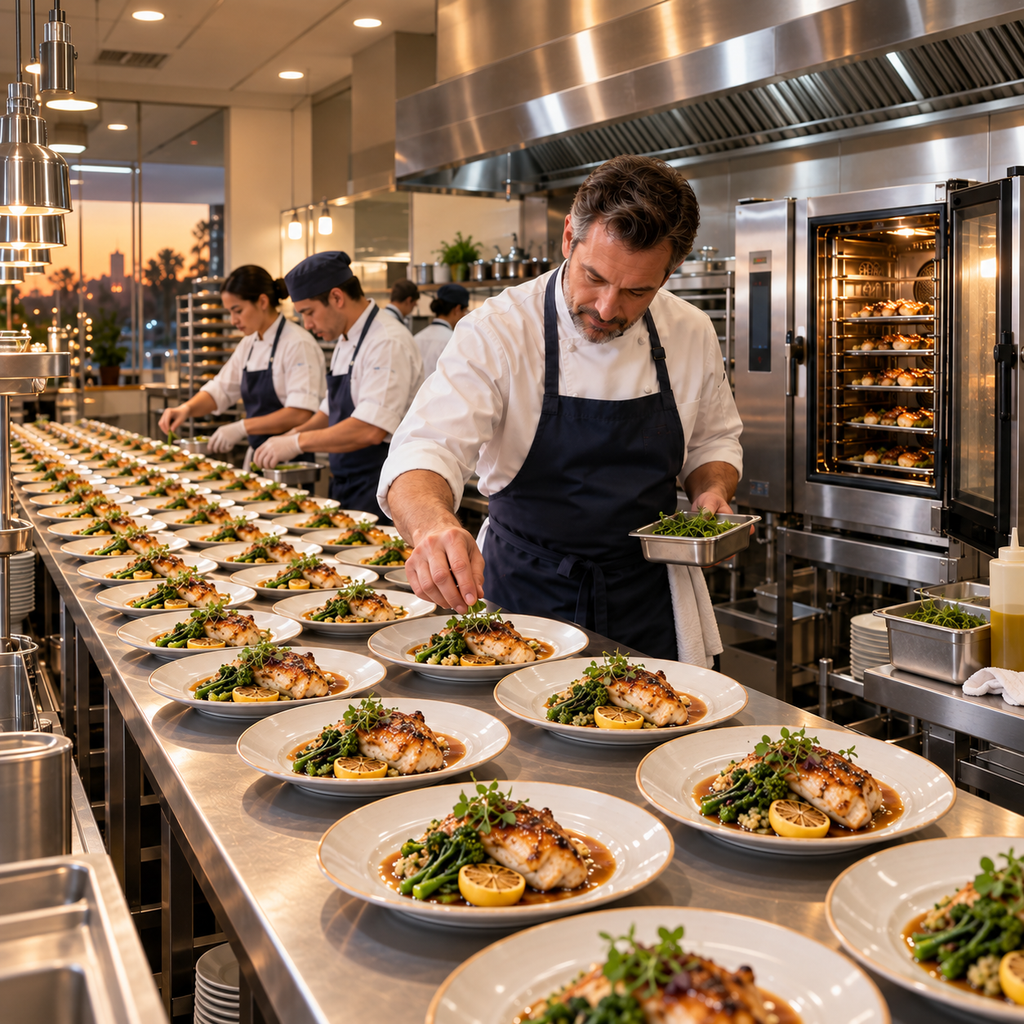 One Oven, 200 Plates: The Combi Oven Method for Wedding and Banquet Catering