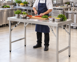 Folding vs Fixed Stainless Steel Tables for Hospitality