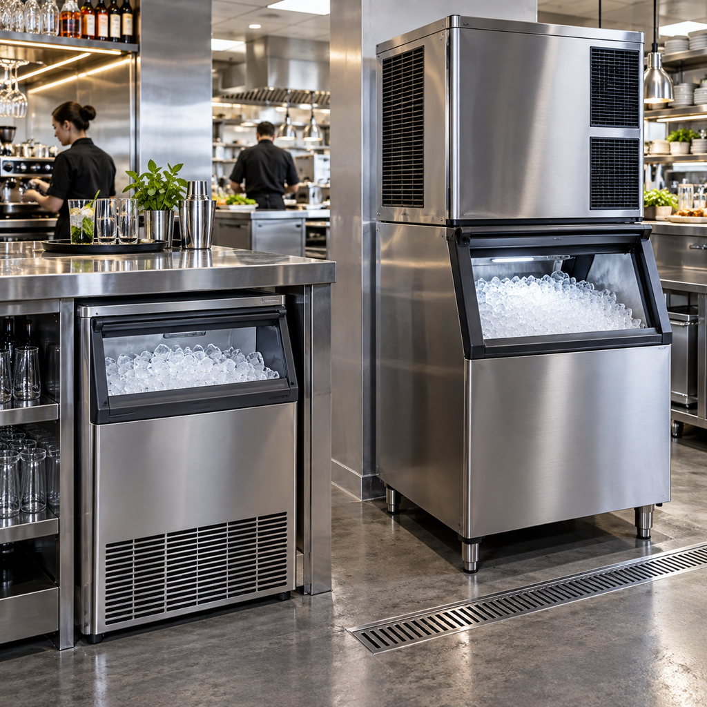 Undercounter vs Modular Ice Machines: Which Setup Fits Your Venue?