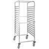 Vogue Gastronorm Racking Trolley 15 Level