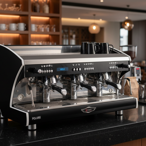 Wega Polaris EVD 3 Group Coffee Machine Black EVD3PRTRON