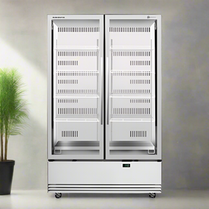 2 Glass Door Display Fridge