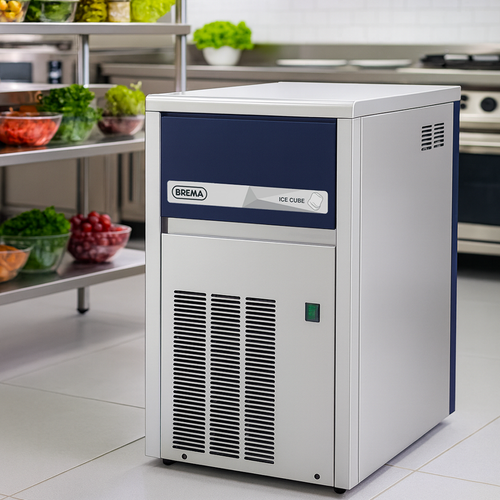Brema Ice Cube Maker 22kg Production with 4kg Storage CB184A-HC