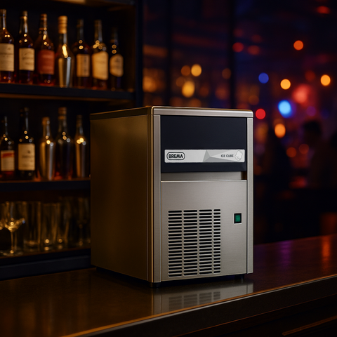 Brema Ice Cube Maker 22kg Production with 4kg Storage CB184A