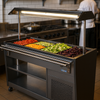 Polar G-Series Refrigerated Black Buffet Bar