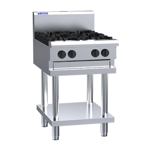 LUUS LUUS Professional 4 Burner Cooktop 600mm - CS-4B