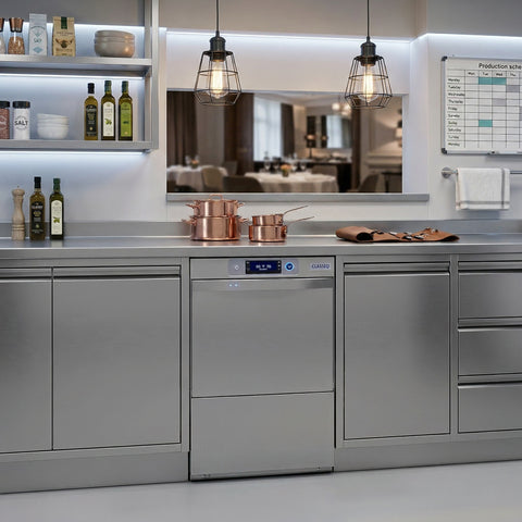 Classeq C400 Undercounter Glass and Dishwasher
