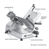 Hobart EDGE Gravity Fed Meat Slicer
