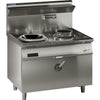 LUUS Single Ring Induction HP Wok, 1 Side Pot - EHW-1C1P