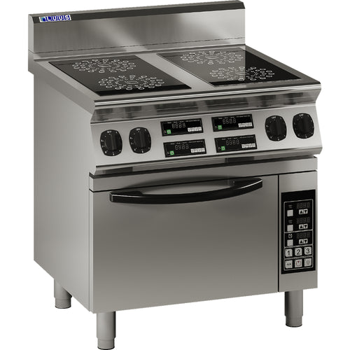 LUUS 4 Zone Induction Cooktop with Oven - ER7-4B