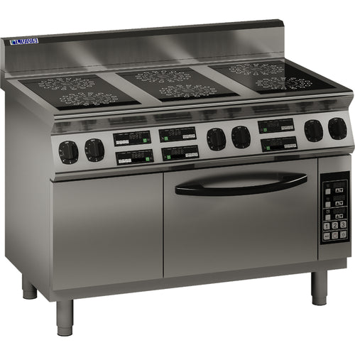 LUUS 6 Zone Induction Cooktop with Oven - ER7-6B