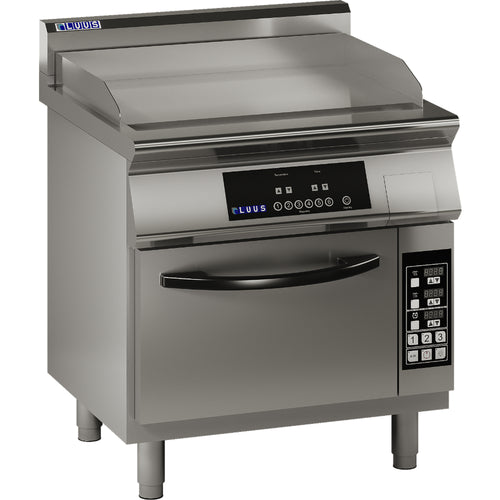 LUUS 800mm Induction Griddle with Oven - ER7-8P