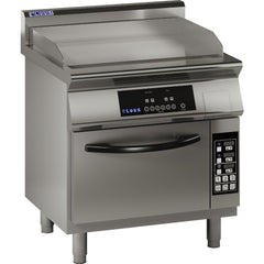 LUUS 800mm Induction Griddle with Oven - ER7-8P