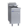 LUUS 2 Basket Split V-Pan Fryer - FSV-45