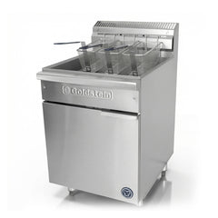 Goldstein 3 Basket Single V Pan 600mm Fryer VFG24L
