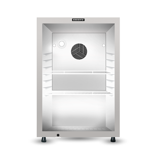 Skope Ascend 82L Single Glass Door Compact Display Fridge HB85