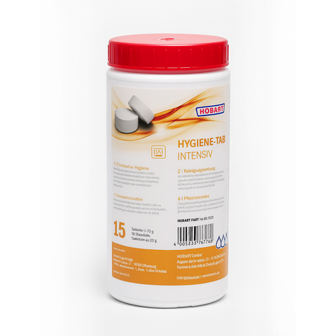 Hobart 6 x 15PCE Dishwasher Intensiv Hygiene Tablets 897954