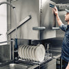 Winterhalter PT-L Energy Plus Passthrough Dishwasher Open Hood