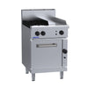 LUUS 2 Burner 300mm Griddle with Convection Oven - RF-2B3P