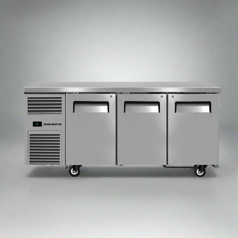 Skope ReFlex 387L 3 Door Underbench Fridge RF7.UBR.3.SD