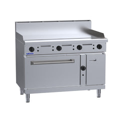 LUUS 1200mm Griddle with Static Oven - RS-12P