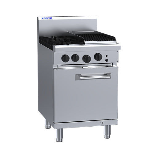 LUUS Professional 2 Burner Chargrill Oven 600mm - RS-2B3C