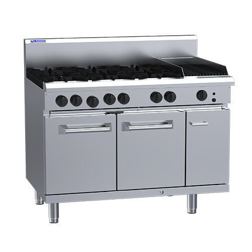 LUUS LUUS Professional 6 Burner Chargrill Oven 1200mm - RS-6B3C