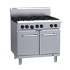 LUUS Professional 6 Burner Oven 900mm - RS-6B