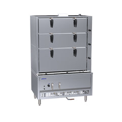 LUUS 1200mm 3 Deck Steam Cabinet - SCM-120